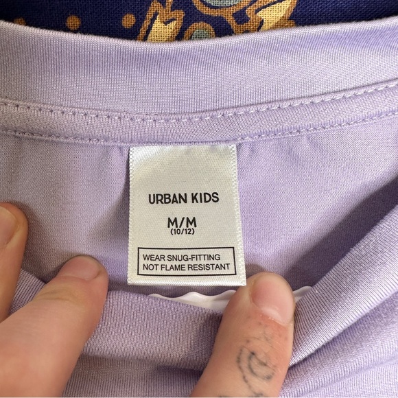 🐾free w/purchase🐾 lilac purple crop top - Picture 4 of 6